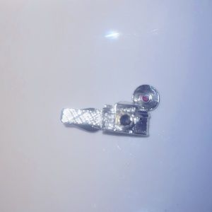 Vintage camera tie clip